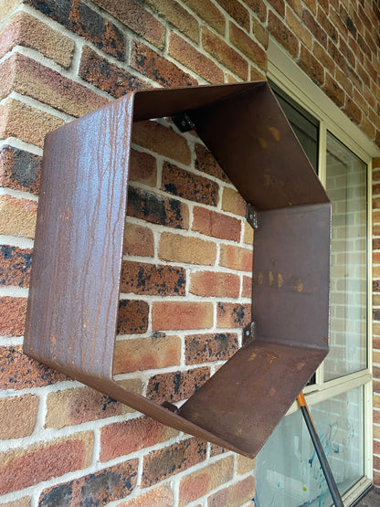 Hexagonal Firewood Rack